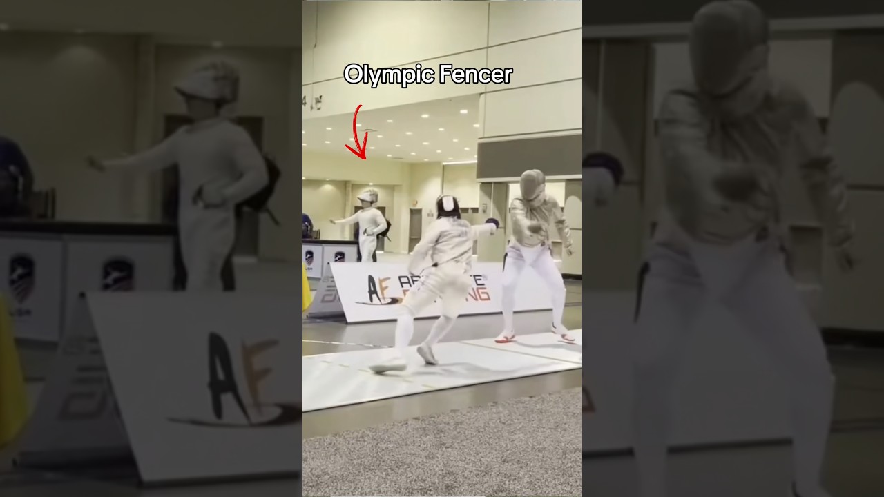 Star Wars led to Olympic medals 🤺🤔#olympics #fencing #tryfencing #sports #fencingcreatorshowdown