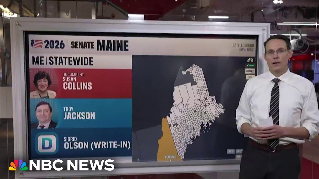 Steve Kornacki breaks down Maine Senate race