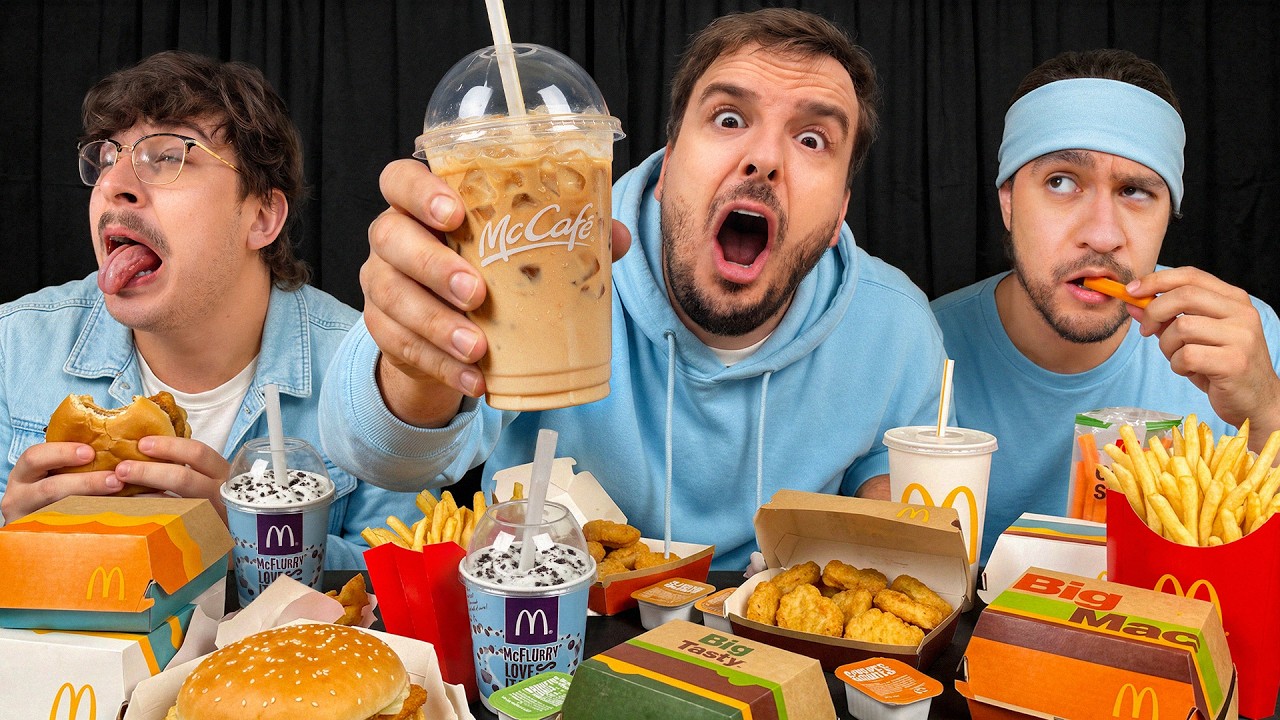 The Boys Try Every McDonalds Menu Item…