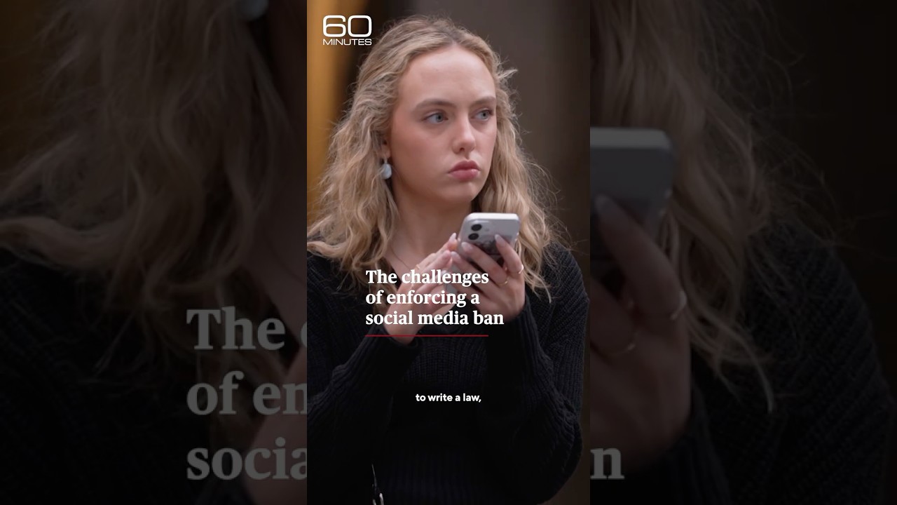 The challenges of enforcing a social media ban #shorts