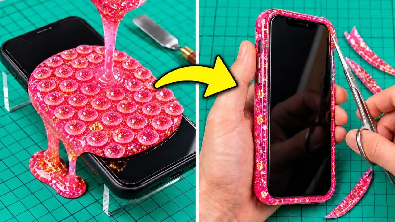 📱 The Most SATISFYING DIY Phone Cases Ever!