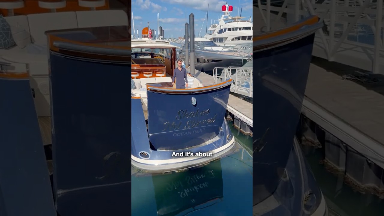 This 2,000HP Yacht is on EVERY millionaire’s wishlist… 🤯