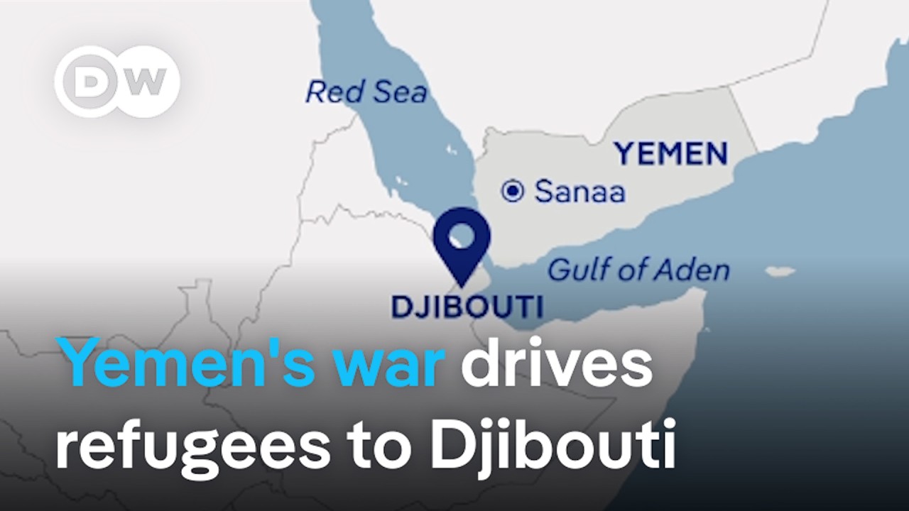 Thousands cross the Gulf of Aden to escape Yemen’s war | DW News