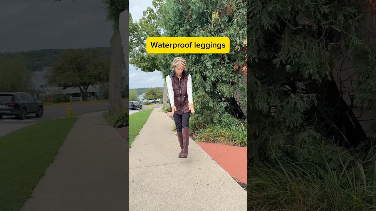 Travel Dry with Water Repellent Outfit Pieces This Fall #waterproof #traveloutfit