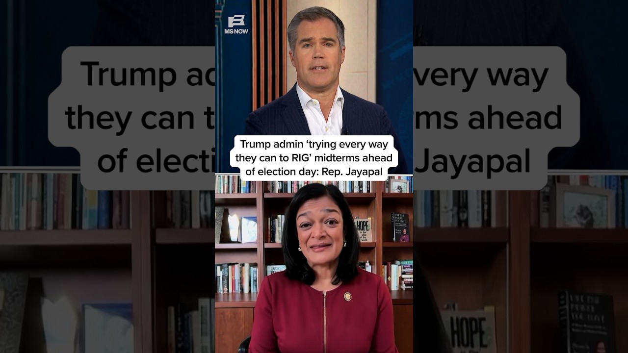 Trump admin ‘trying every way they can to RIG’ midterms ahead of election day: Rep. Jayapal