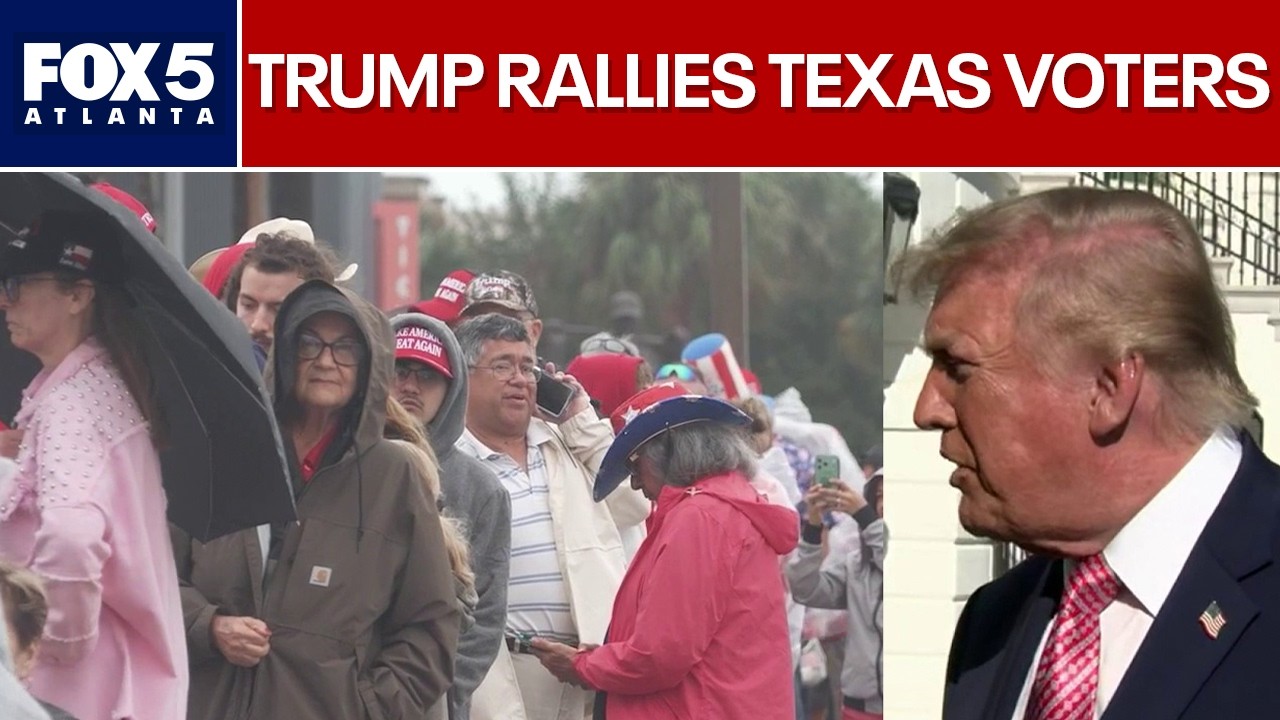 Trump campaigns in Texas as midterm early voting hits 27M | FOX 5 News