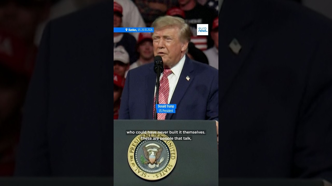 Trump criticises France protests during Kansas rally