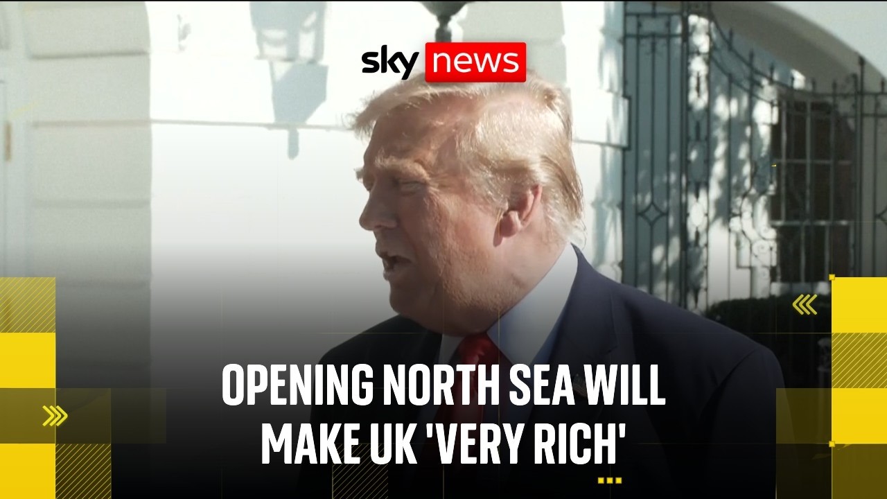Trump on Ukraine ceasefire, Midterms attack ad, North Sea drilling and Starlink