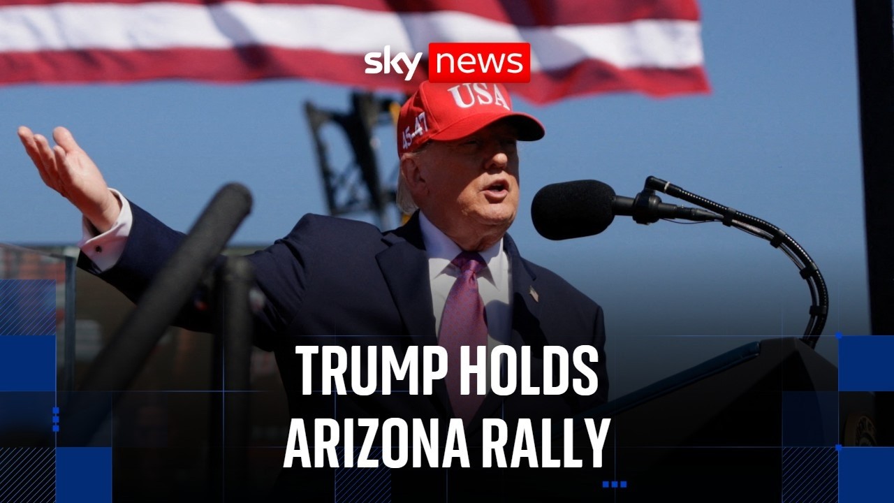 Trump speaks at Arizona rally ahead of midterms