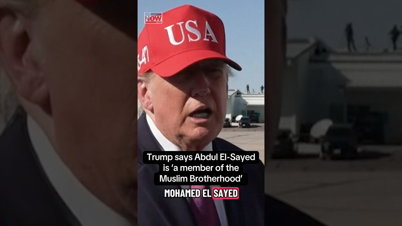 Trump talks Abdul El-Sayed