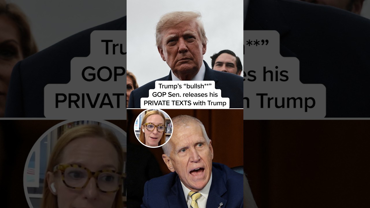 Trump’s ‘bullsh**’: GOP Sen. releases his PRIVATE TEXTS with Trump
