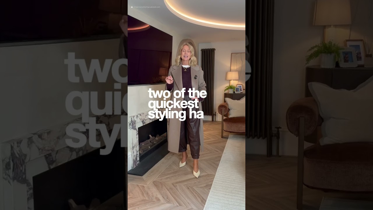 Two Of The Quickest Styling Hacks