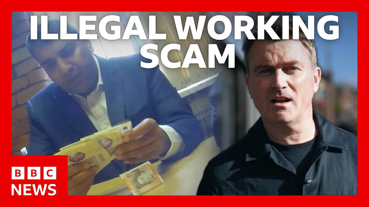 Undercover: Solicitor offers to help ‘mini-mart owner’ dodge fine for illegal worker | BBC News