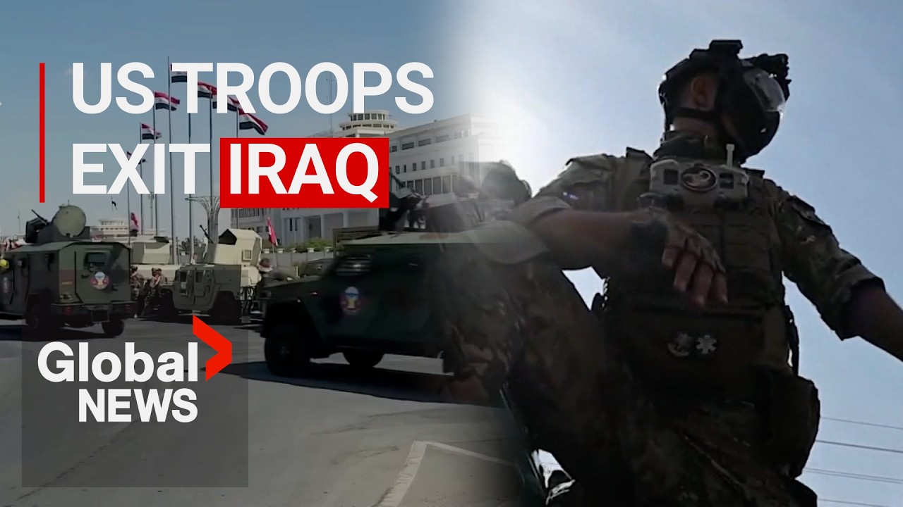 US troops exit Iraq 23 years after invading