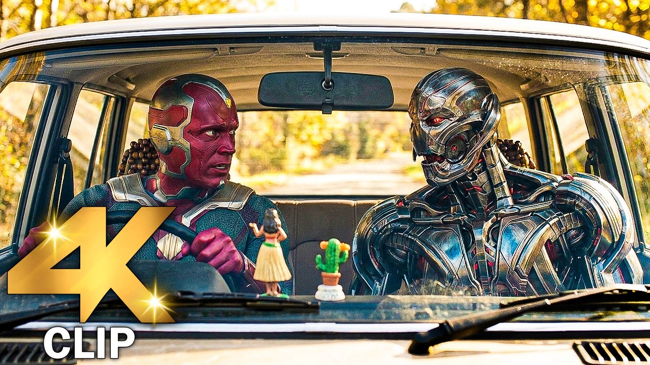 Vision Vs Ultron Argument Scene | VISIONQUEST (2026) Clip 4K
