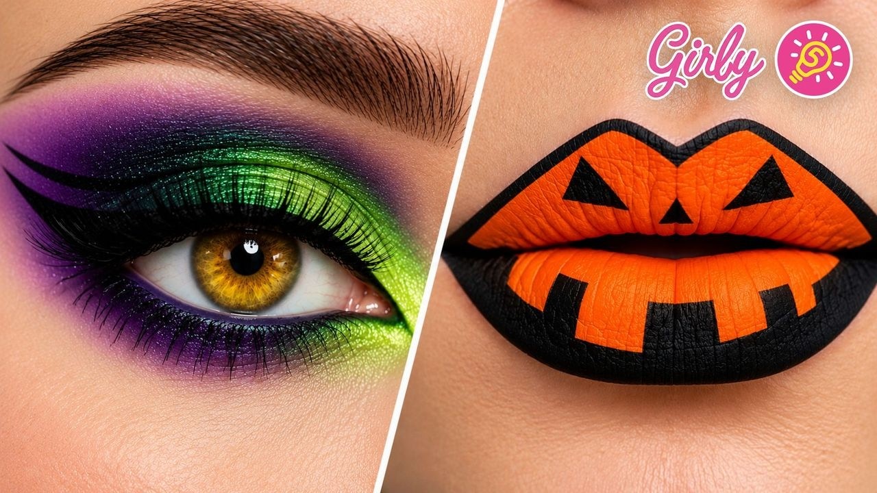 Wait… That’s the SAME Person?! SCARY Halloween Makeup