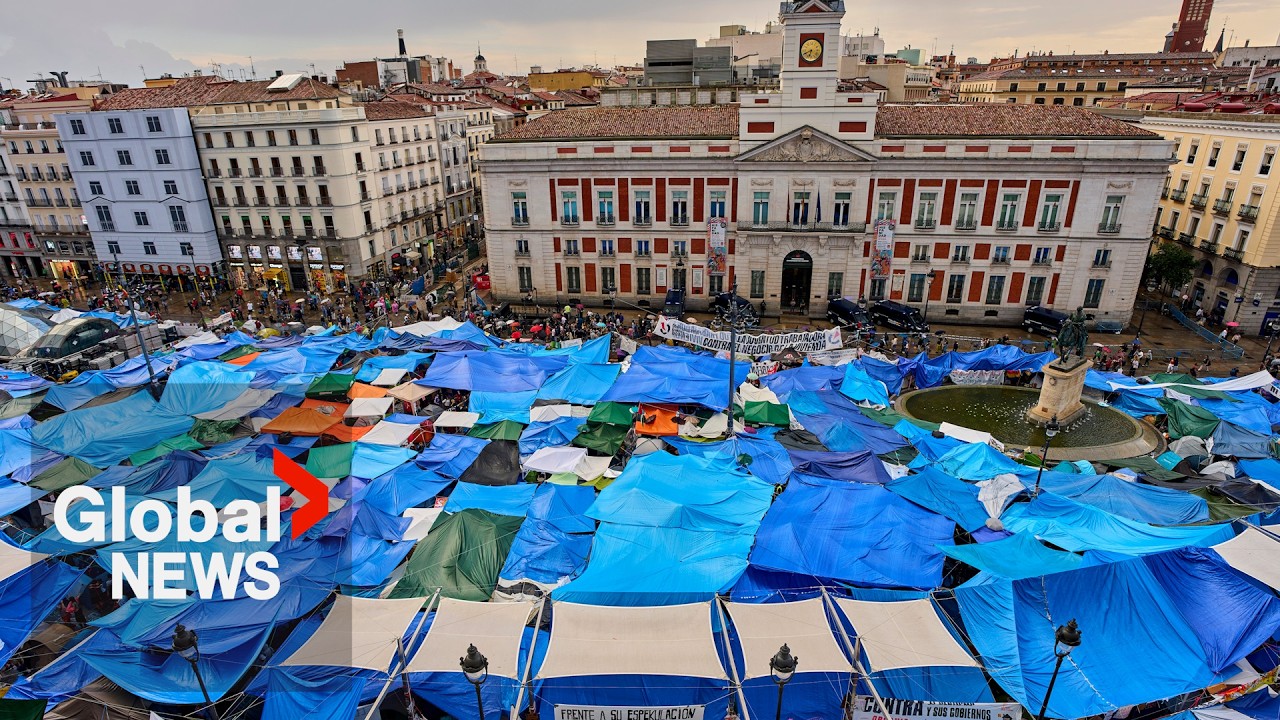 “We’re not going to settle for the crumbs”: Madrid protesters demand action on housing crisis