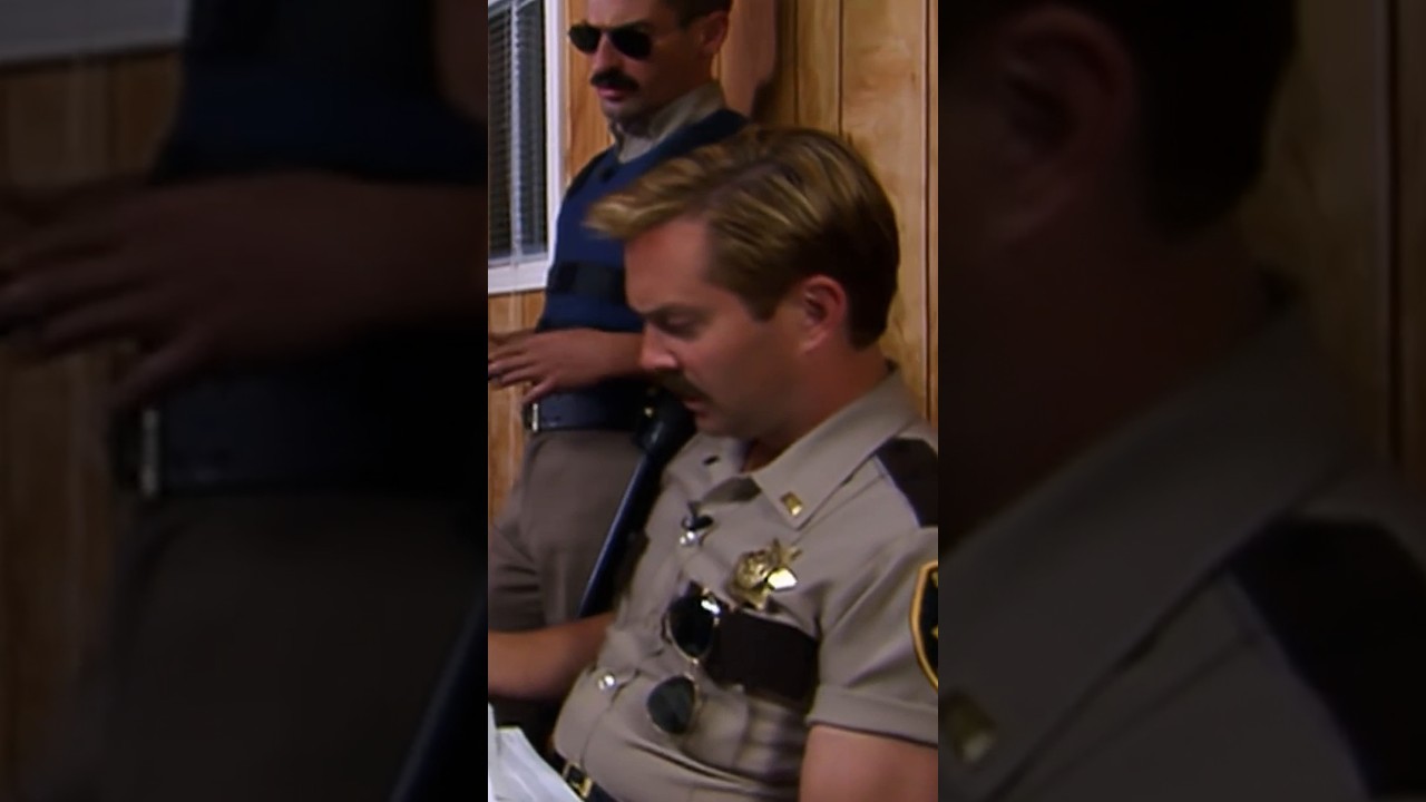 We’ve got just a few questions. #Reno911