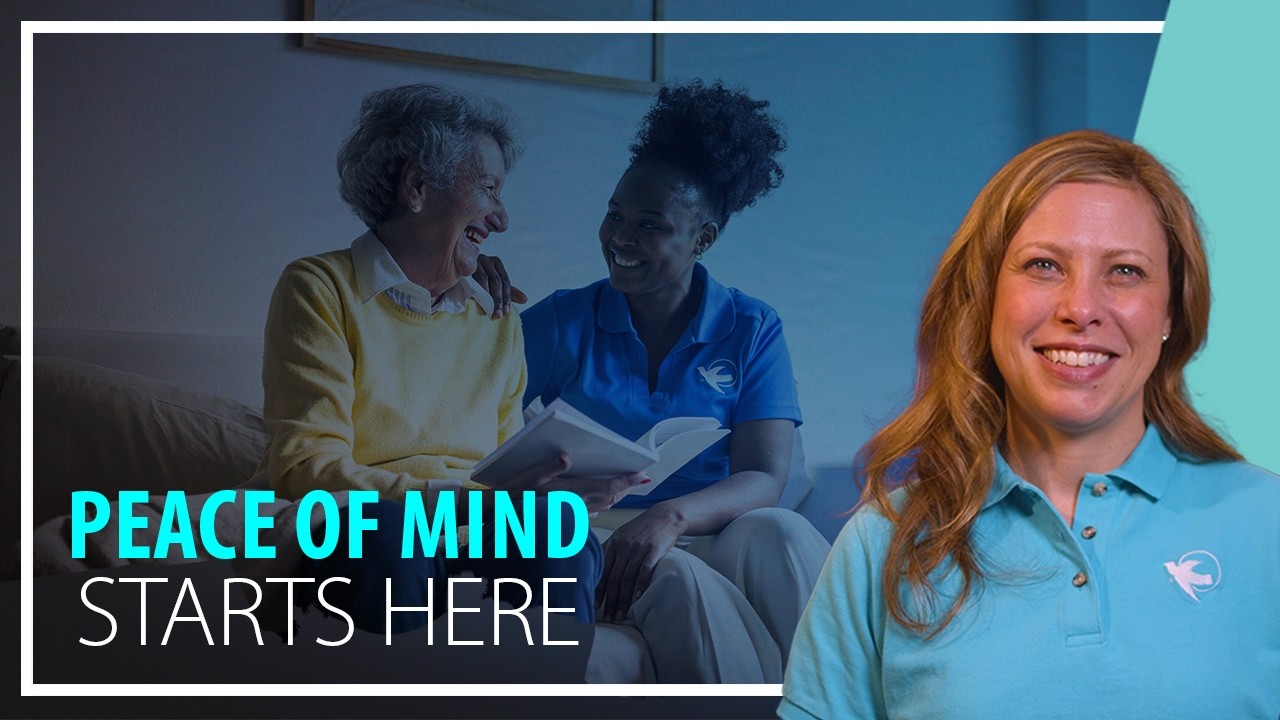 What does a professional in-home caregiver do?