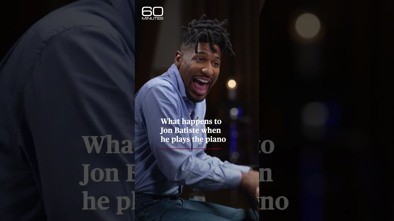 What happens to Jon Batiste when he plays the piano #shorts