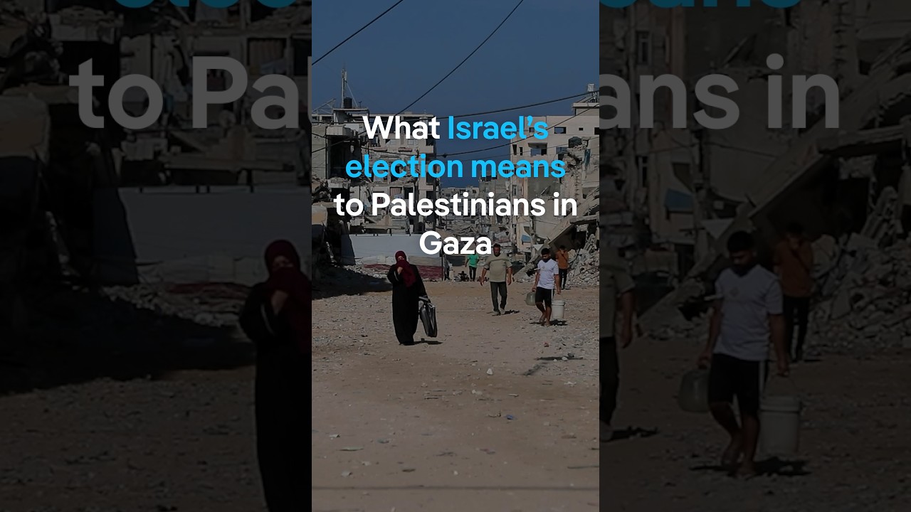 What Israel’s election means to Palestinians in Gaza | DW News
