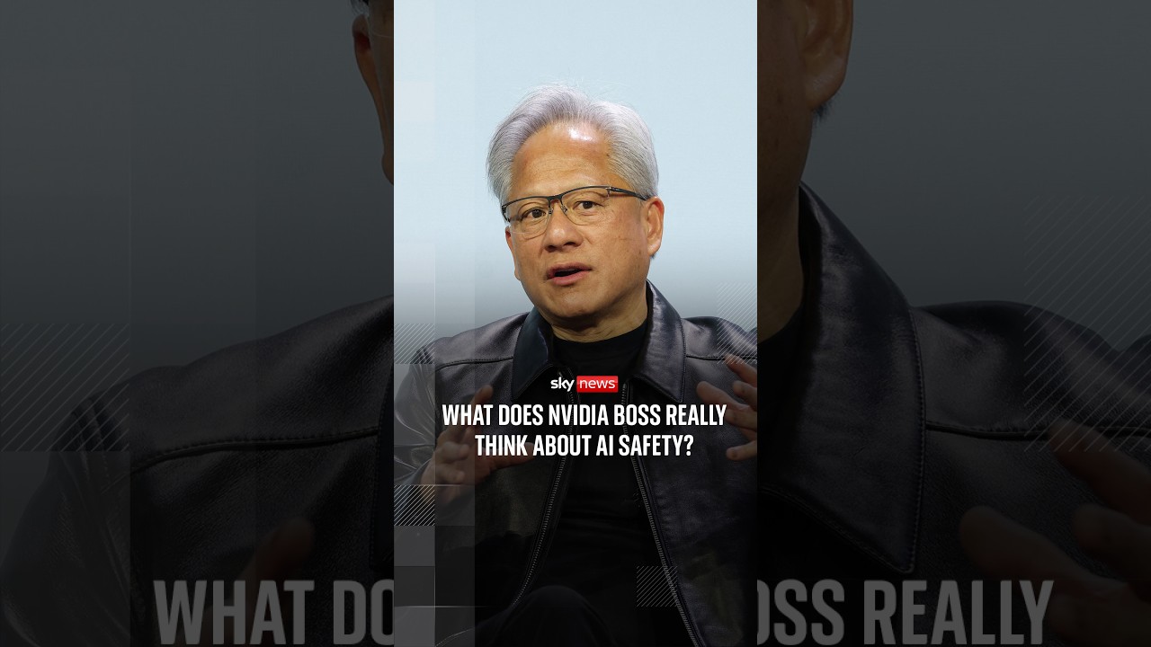 What NVIDIA’s CEO really thinks about AI’s safety