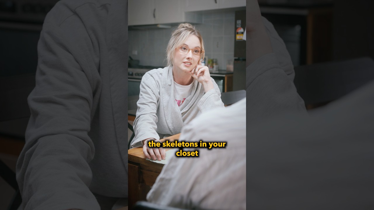When the skeletons in your closet come out