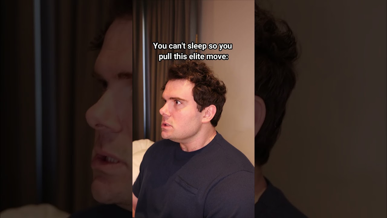 When You Can’t Sleep So You Pull This Elite Move.