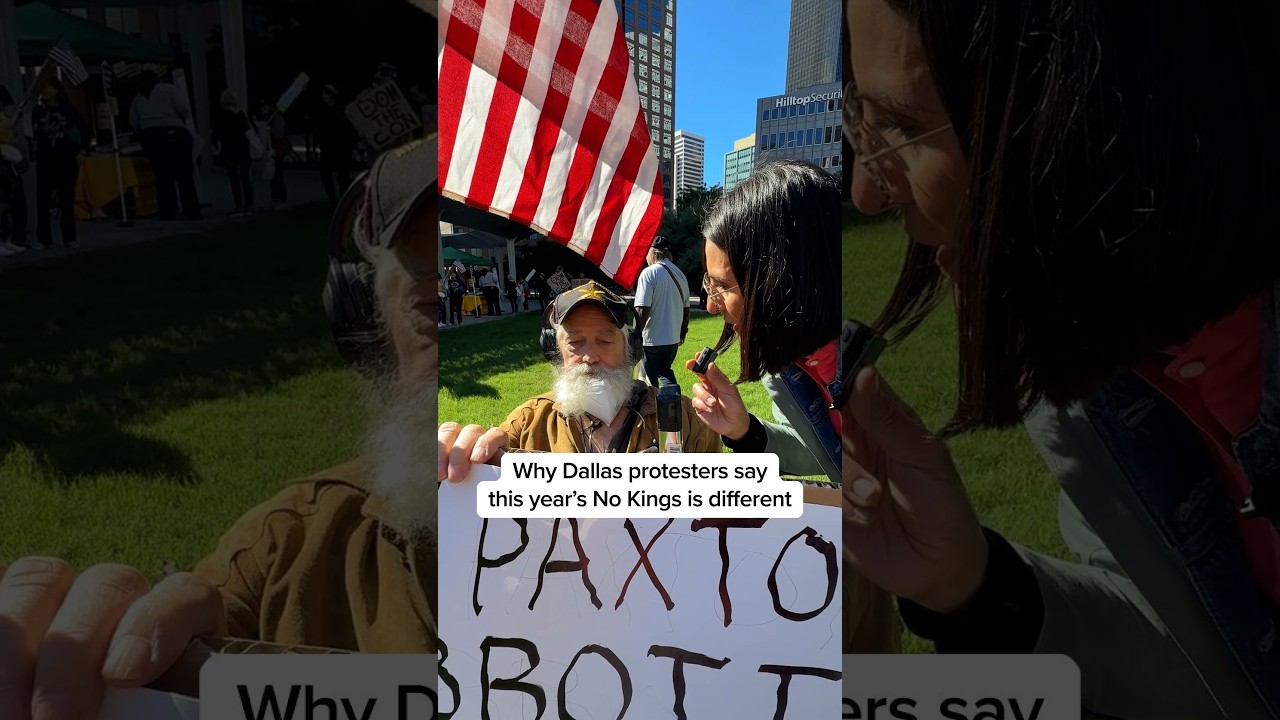 Why Dallas protestors say this year’s No Kings is different
