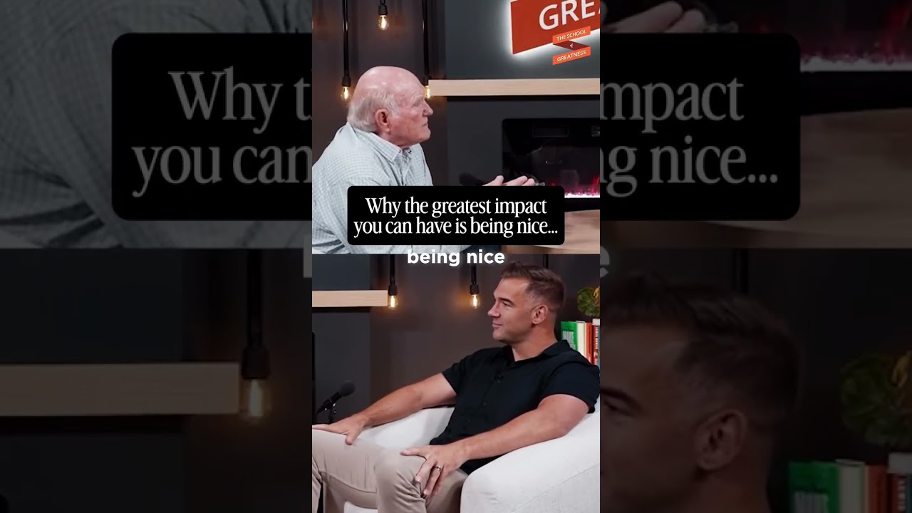 Why the greatest impact you can have is being nice…