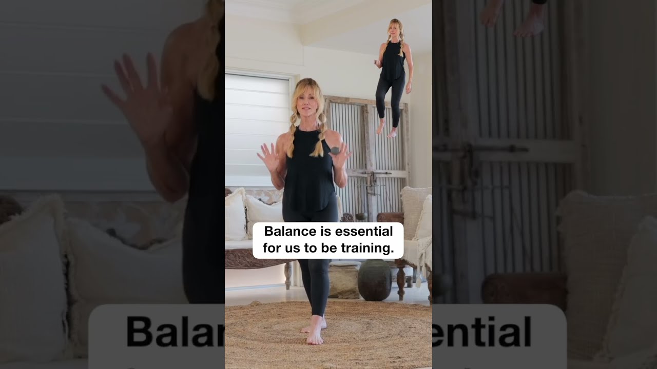 Why You Need to Start Balance Training Today #fabulous50s #healthylifestyle #stability