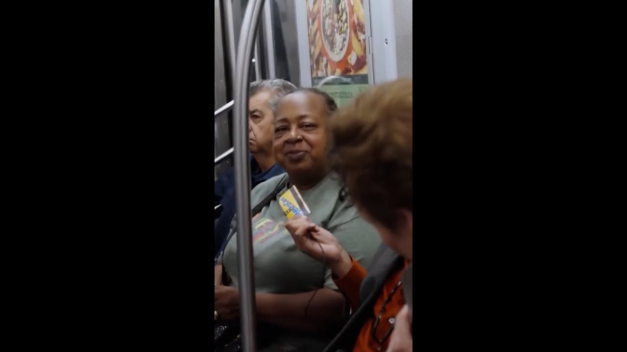 Women in viral Conan O’Brien subway bit speaks out