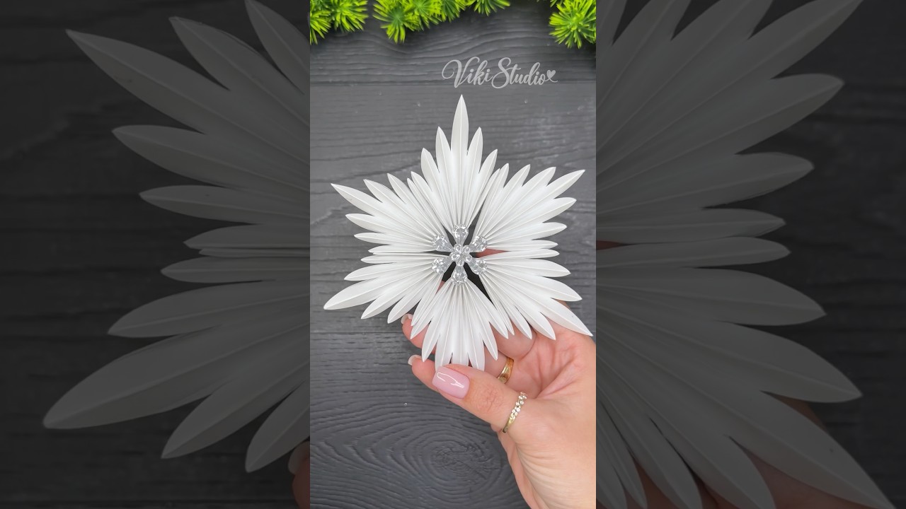 WOW! Beautiful & Easy Christmas Snowflake Craft Ideas! ❄️✨