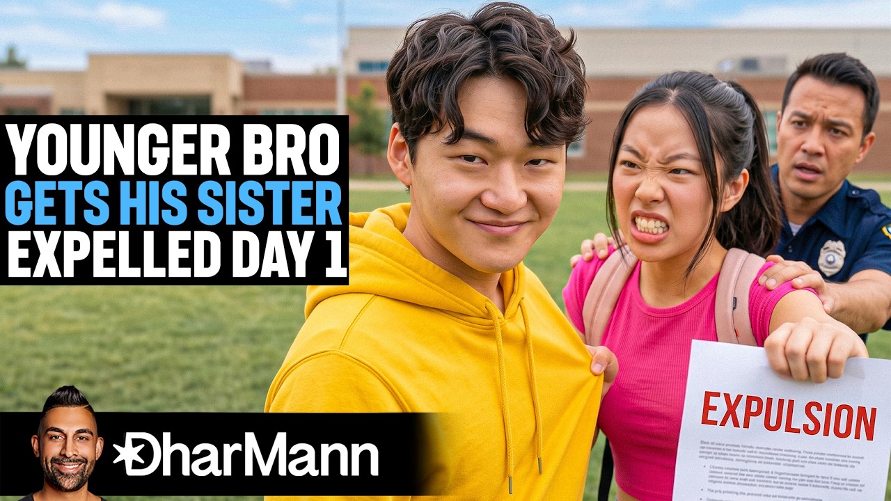 Younger Brother Gets His SISTER EXPELLED Day 1 | Dhar Mann Studios