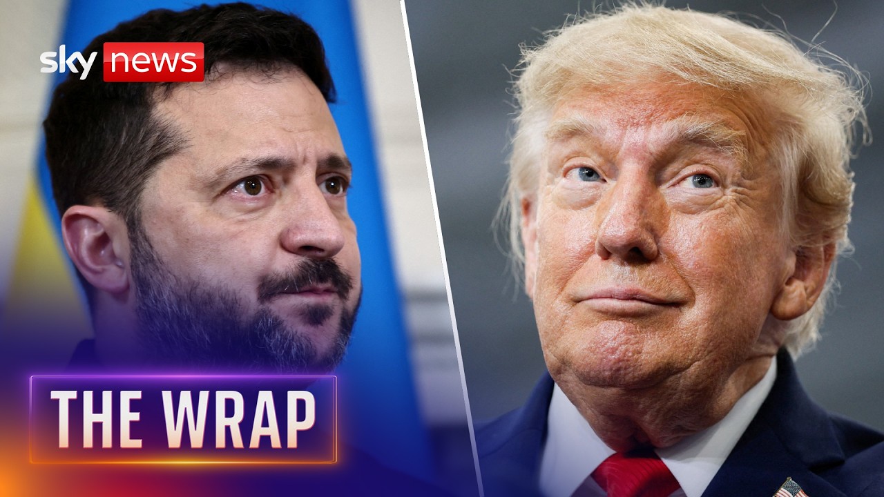 Zelenskyy gives Trump ‘wrong side of history’ warning | The Wrap with Anna Botting
